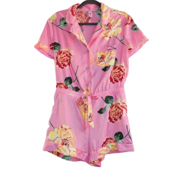 Victoria's Secret Other - NWT Victoria' Secret Lounge Romper Pajama Floral